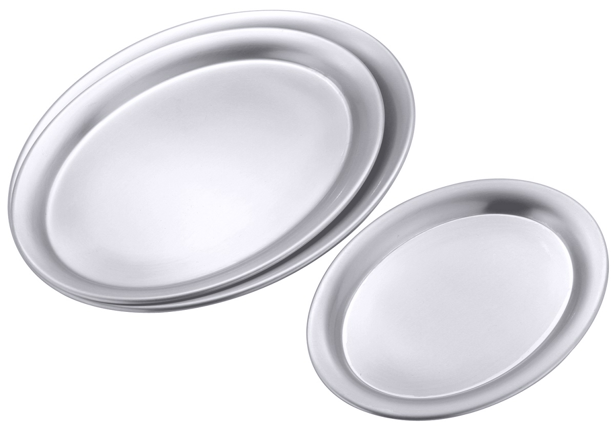 Contacto 64/190 - Serviertablett oval, matt, 20 x 15 cm