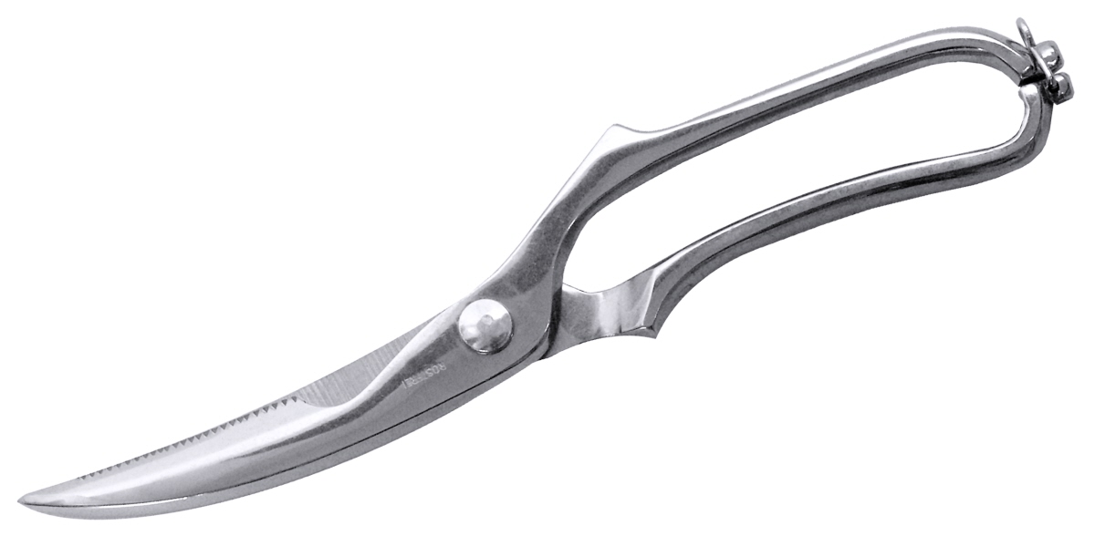 Geflügelschere Edelstahl mit Innenfeder 24 cm - Contacto