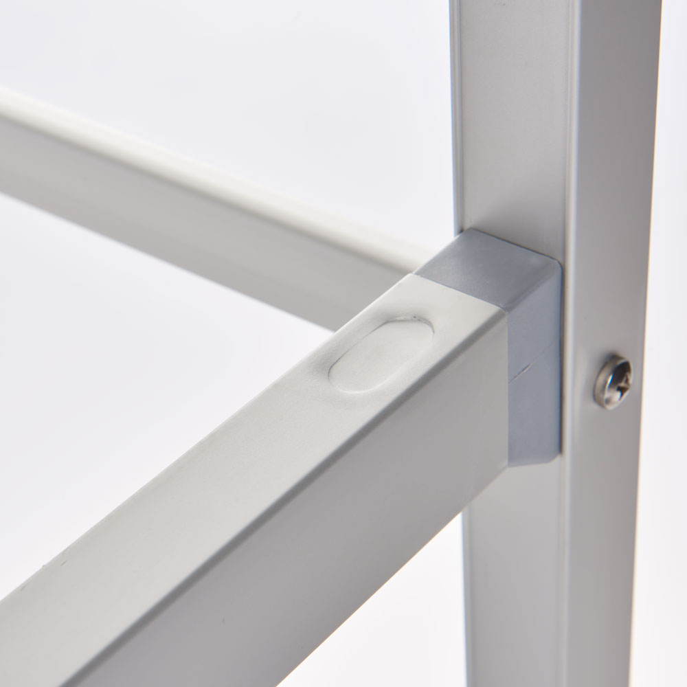 Stalgast Lagerregal aus Aluminium mit 2 Beinen 1164x460x1680 mm (BxTxH)