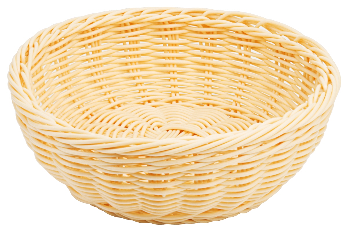 Contacto 4783/210 - Polyrattan Korb rund 21 cm Brotkorb