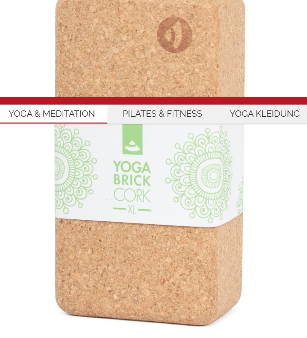 Yoga Kork Klotz XL