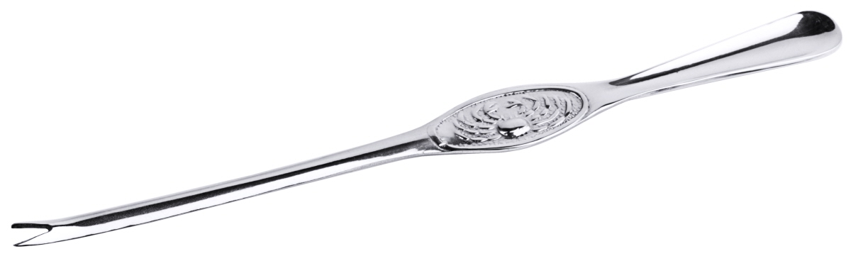 Edelstahl Hummergabel 19,5 cm mit Krabben Medaillon - Contacto