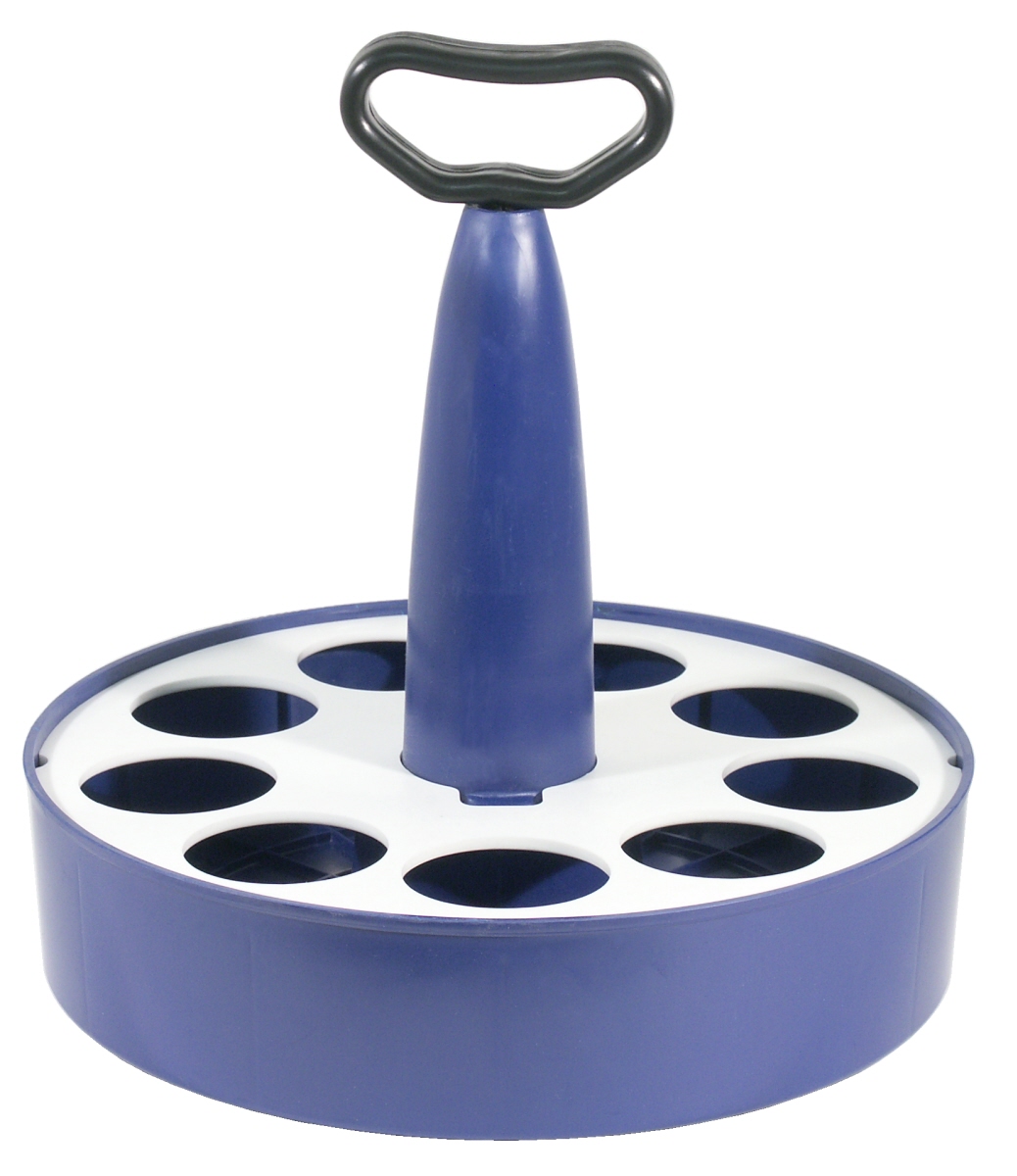 Glasträger für 9 Gläser, Glas Ø 64 mm - Contacto