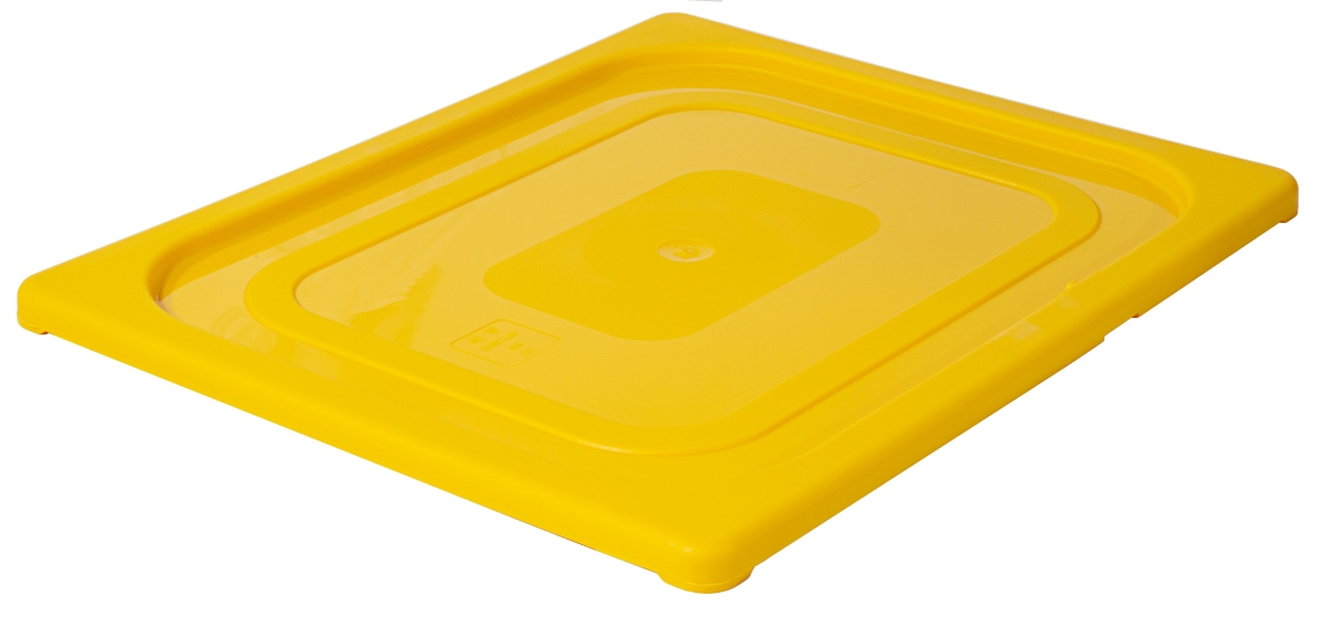 Contacto 5525/122 - GN-Deckel 1/2, gelb aus Polypropylen für Serie 5511