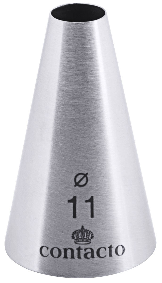 Contacto 710/011 - Lochtülle aus Edelstahl 11 mm