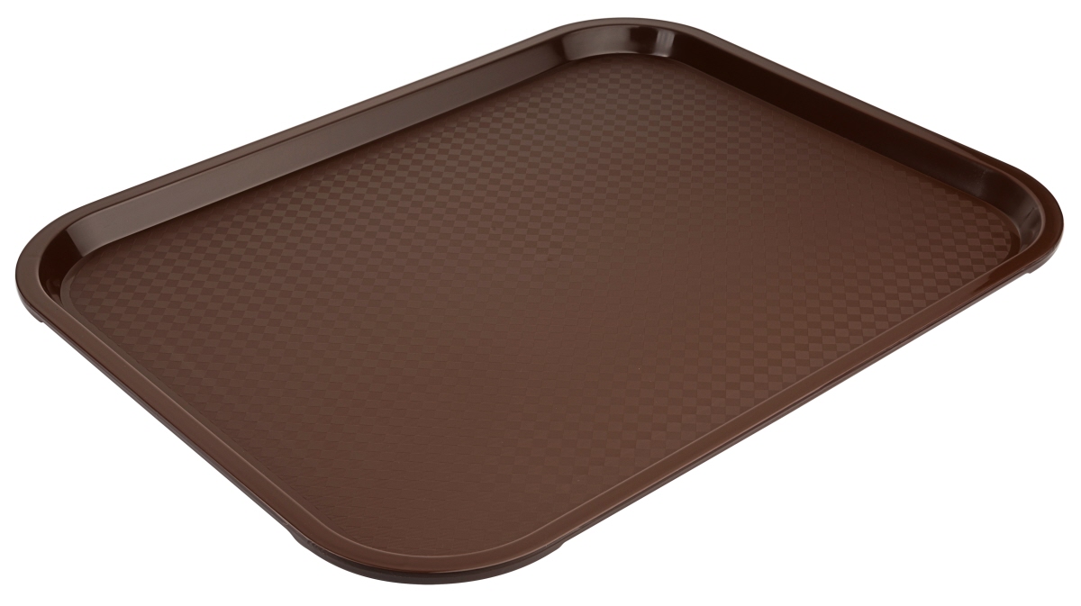 Contacto 5353/004 - Serviertablett rechteckig Polypropylen braun 45x35 cm
