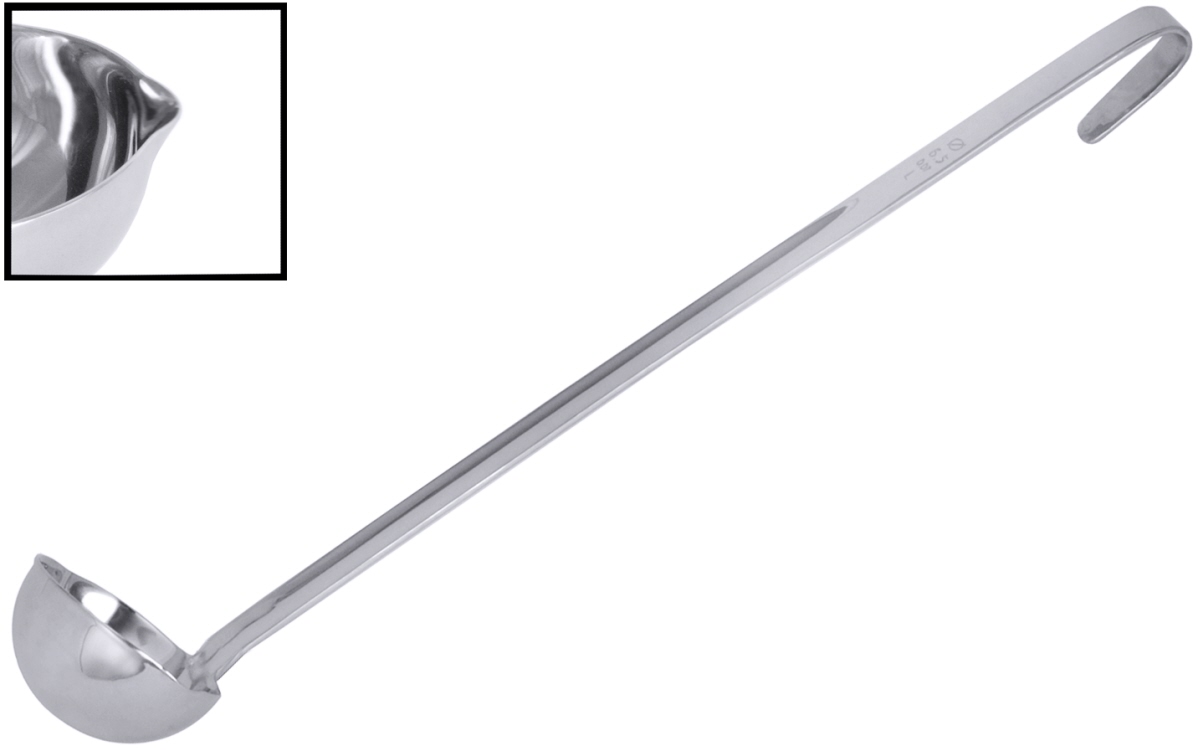 Schöpfkelle Edelstahl, fugenlos 9 cm - Contacto