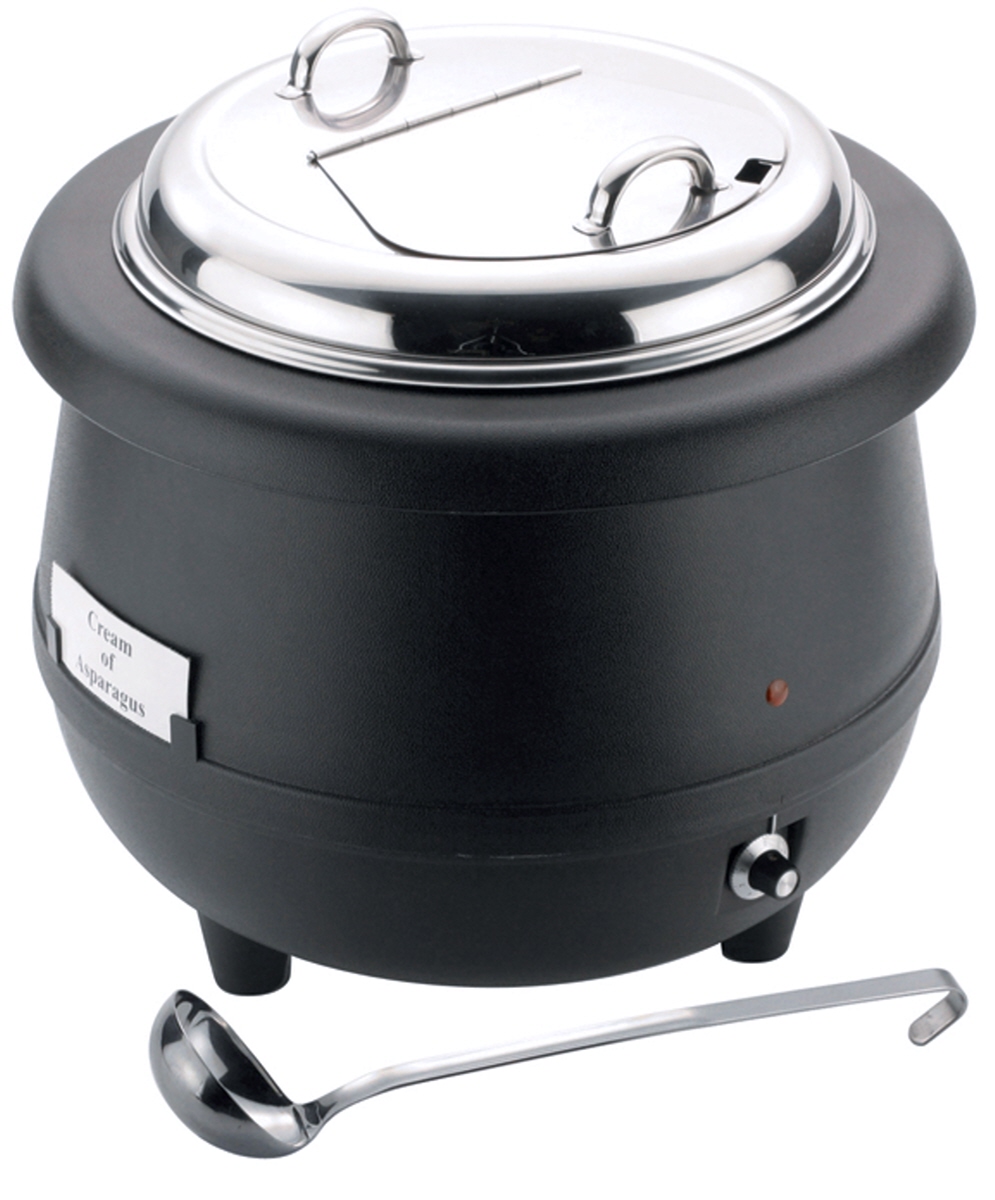 Suppentopf elektrisch 10 Liter mit Schöpfkelle