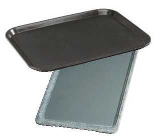 Serviertablett -Rutschfest- Anthrazit,53 x 32,5cm, beständig -50°C bis +140°C