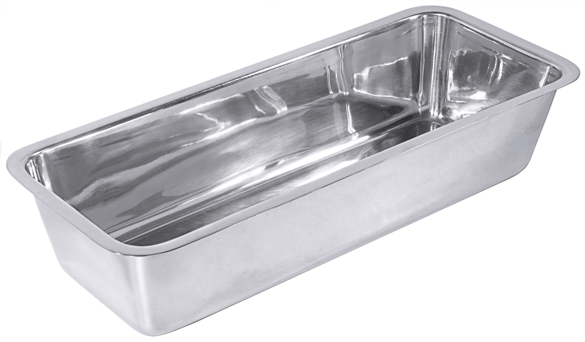 Backform Edelstahl 25 cm - Kastenform