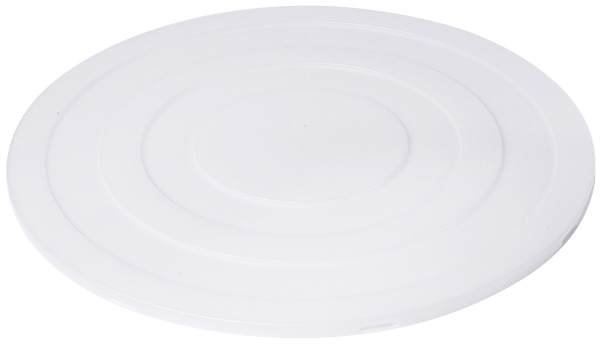 Deckel 32,5 cm, transparent-weiß zu Rührschüssel 6 l - Contacto