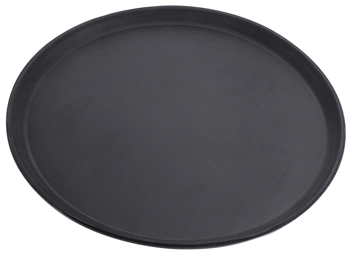 Contacto 3775/401 - Tablett, rund 40 cm, schwarz rutschfest