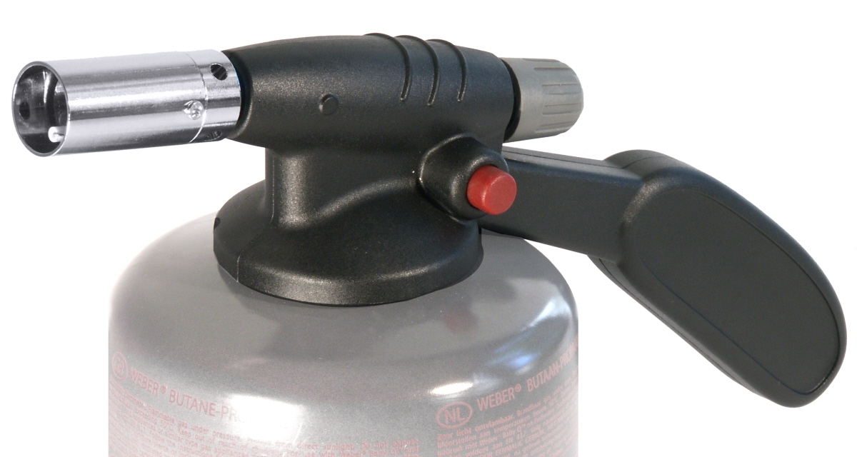 Contacto 7541/250 - Gasbrenner/Karamellisierer als Aufsatz für Gasflaschen EU Schraubgewinde UNEF 7/