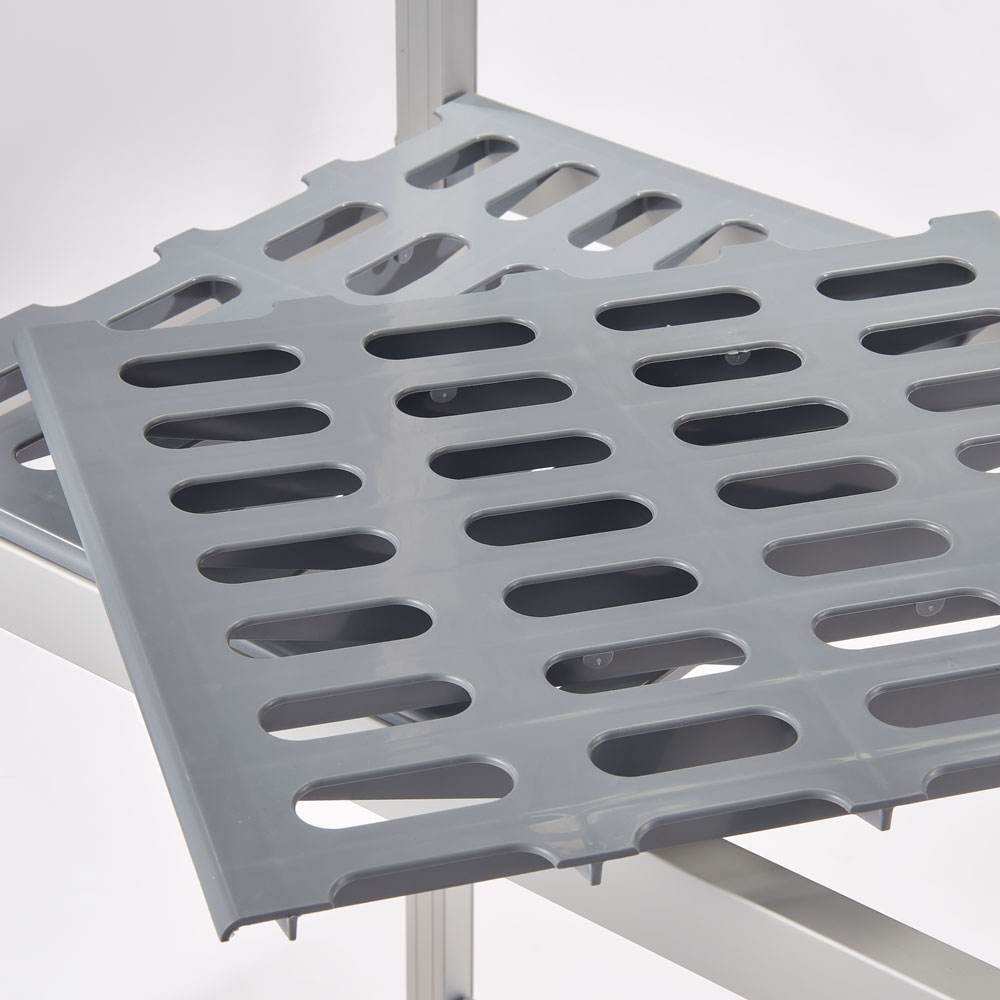 Stalgast Lagerregal aus Aluminium, 1510x460x1680 mm (BxTxH)