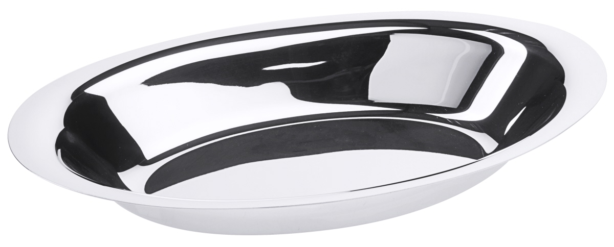 Edelstahl Brotschale, oval - Contacto