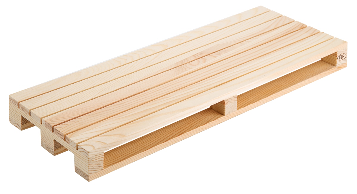 Contacto 3898/400 - Holzpalette 40 x 15 cm, natur