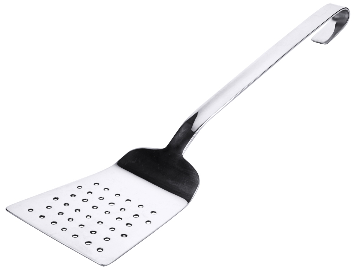 Pfannenwender Pfannenschaufel, perforiert, kurzer Stiel 26 cm - Contacto