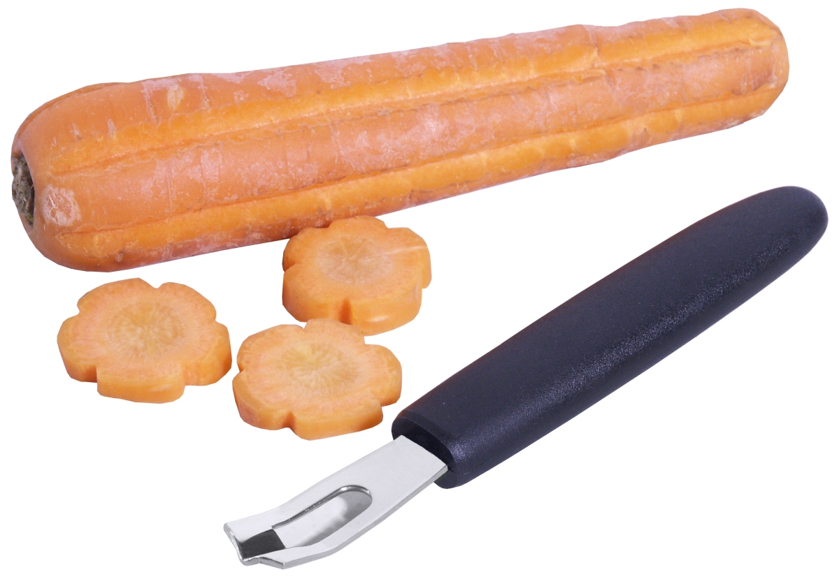 Ziseliermesser Edelstahl mit PA-Griff 14 cm - Contacto
