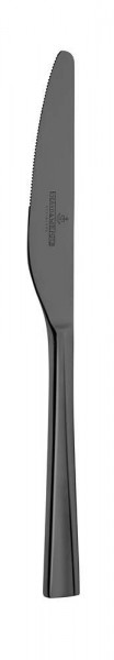 Picard & Wielpütz 160PVD-B123 - Dessertmesser massiv PVD Monterey Black Länge 206 mm