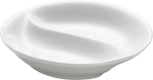 Dipschale Ying-Yang rund geteilt