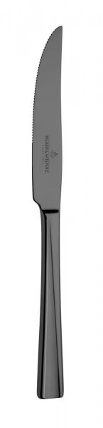 Picard & Wielpütz 160PVD-B196 - Steakmesser massiv PVD Monterey Black Länge 221 mm