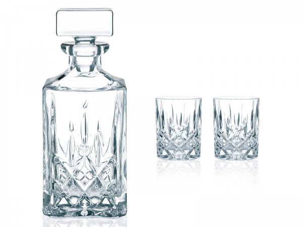 Nachtmann Noblesse Whiskyset 3tlg. Karaffe und 2 Whiskygläser
