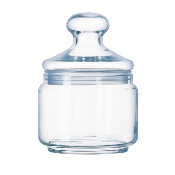 Glasdose/Vorratsdose mit Deckel 0,5 ltr., cookie jar