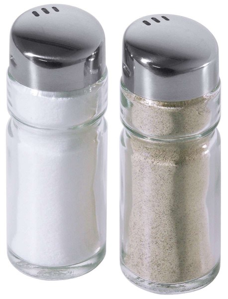 Ersatzstreuer Salz/Pfeffer zu Menage 1411/002 à 12 Stück