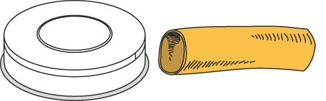 Pasta-Scheibe Ø 50 mm Cannellone für Nudelmachine PF15E
