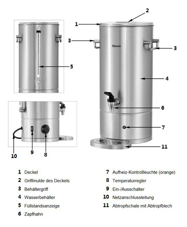 Baugruppen-bersicht-Bartscher-Heisswasserspender