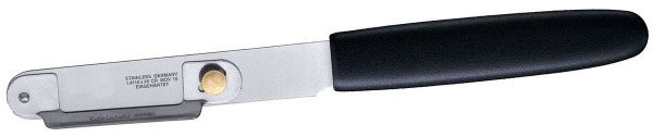 Spargelschäler mit schwarzem PA-Griff 21 cm