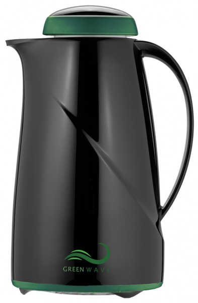 Isolierkanne Green Wave 1,0 l schwarz