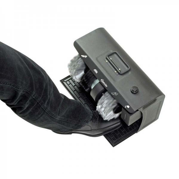 Bartscher 120109 - Elektrische Schuhputzmaschine - für dunkle Schuhe