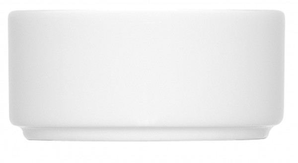 Butterschale rund 8cm weiß
