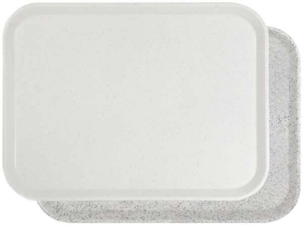 Contacto 5354/002 - Tablett Glasfaser, lichtgrau 46 cm x 36 cm