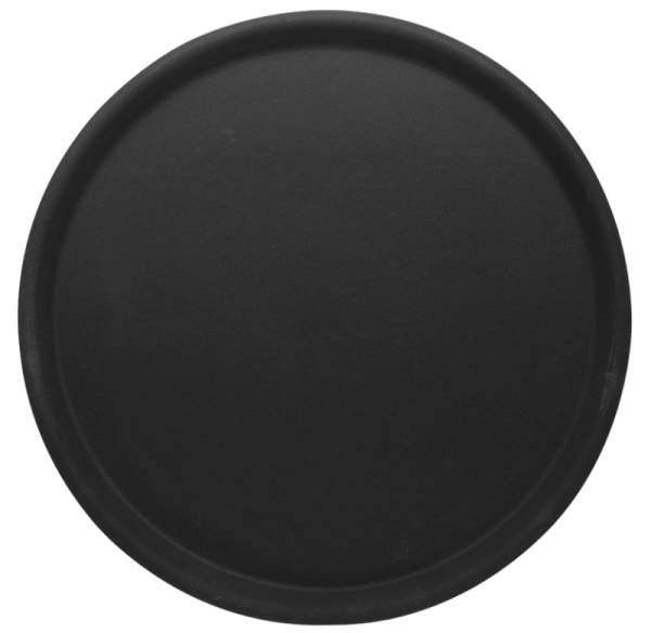 Contacto 5305/321 - Tablett rund, rutschfest 32 cm, schwarz