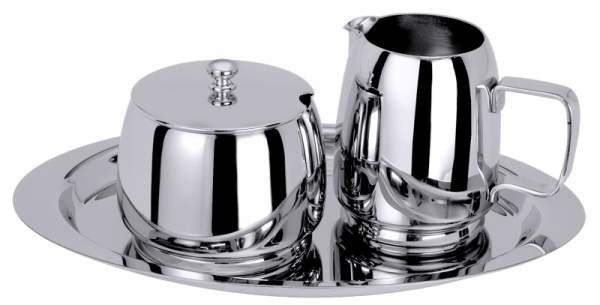 Zucker-Sahne-Set 0,23 l 23 cm 15,5 cm