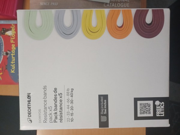 Fitness Band Trainingsband 5er-Set