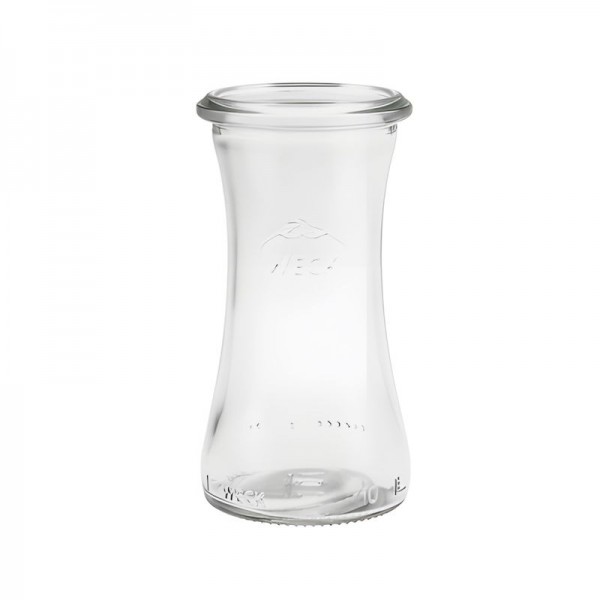 SMOOTHY GLAS BOTTLES WITH LID 100 ML