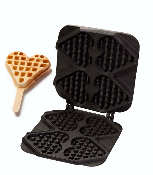Neumärker Waffel-Herz am Stiel Wechselplatten für Thermocook®