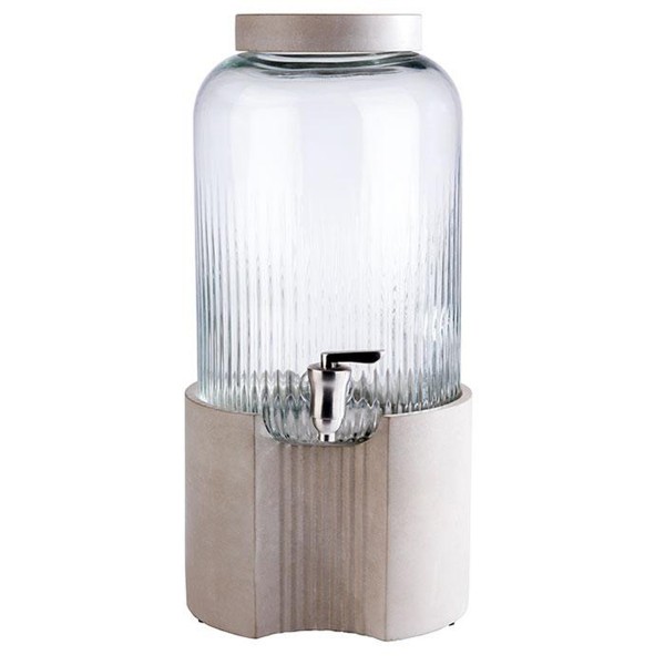 APS 10400 - Getränkespender "ELEMENT" Glas mit Zapfhahn 7 Liter