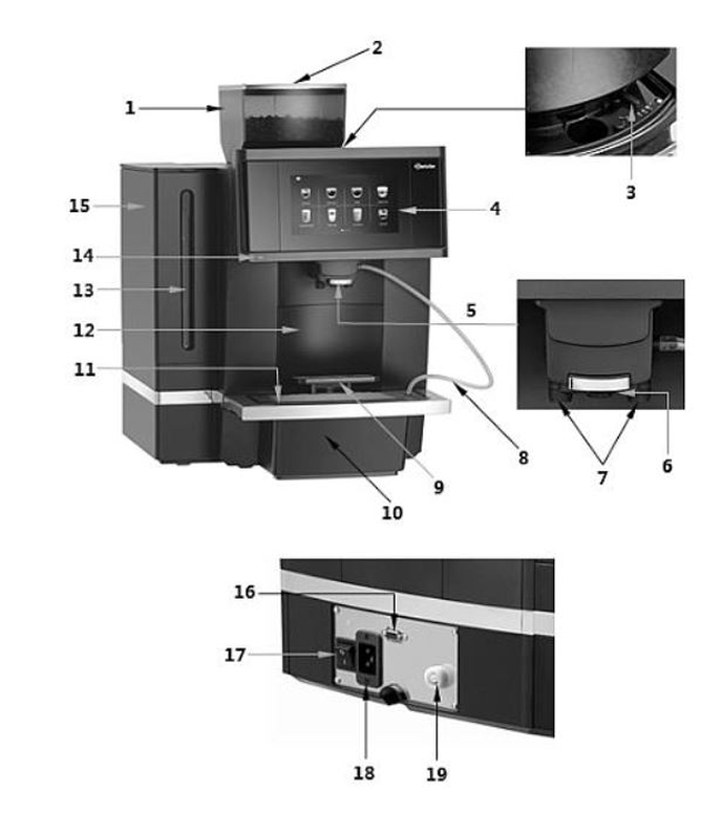 Baugruppen-bersicht-Bartscher-Kaffeeautomat
