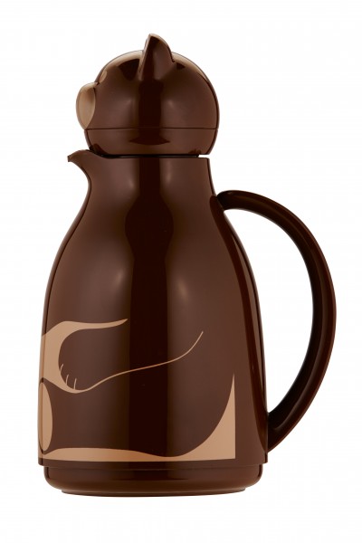 Isolierkanne Thermo-Bear 1,0 l braun