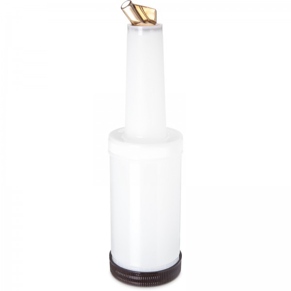 Dosier-/Vorratsflasche 950 ml. 4-tlg., braun