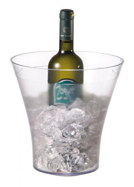 APS 36066 - Wein- / Sektkühler 4 Liter aus transparentem Kunststoff