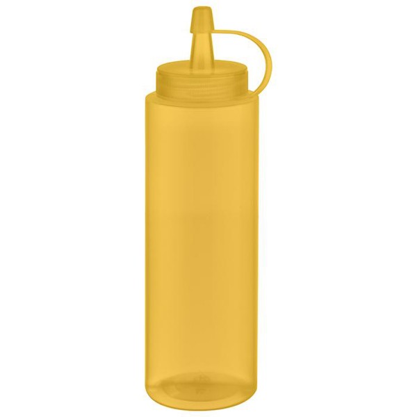 Quetschflasche 260ml Squeeze Flasche 6er Set Gelb