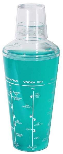 Contacto 6785/075 - Acryl Cocktail-Shaker 0,5 l