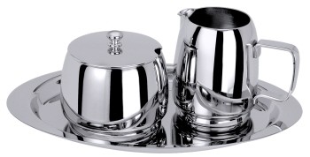 Tablett zum Zucker Sahne Set 708/023 Snacks /Latte Service