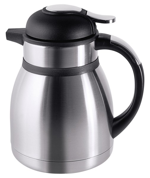 Contacto 5161/120 - Isolierkanne Kaffeekanne Teekanne Edelstahl 1,2 Liter