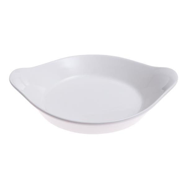 Hendi Auflaufform 18,5 x 15,2 x 4 cm, Allpax Porzellan,weiß